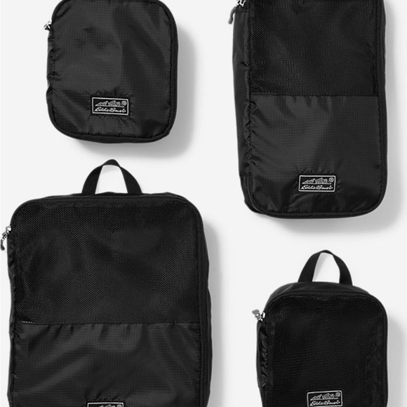 Eddie Bauer Bags Eddie Bauer Expedition 2 Black Packing Cubes Set